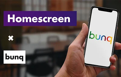 bunq goes SuperGreen. Homescreen episode image