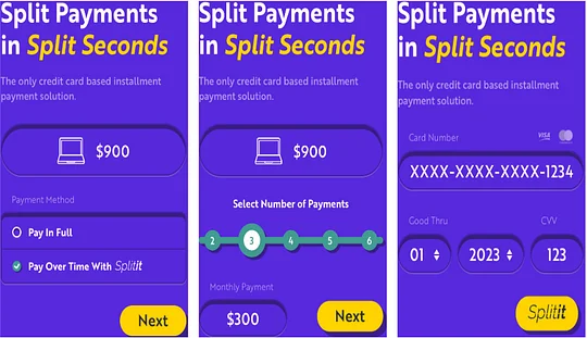 How Splitit works at checkout (Source: Splitit)